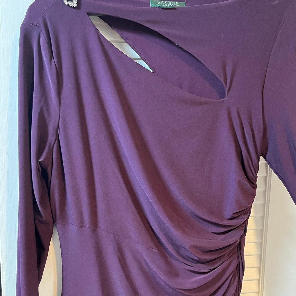 Lauren Evening Wear in Plum